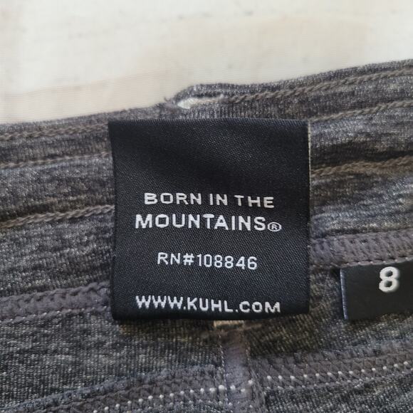 Kuhl Size 8 Mova Capri Pants Split Leg Opening Pull-On Stretch Outdoor Active - Picture 6 of 8